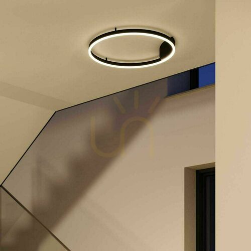 Kontrola Přisazené LED stropní svítidlo s.luce Ring 40 cm zlaté, stmívatelné