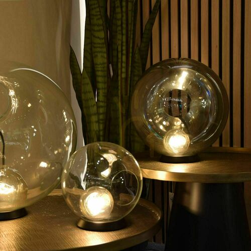 Kontrola Stolní lampa s.luce Orb zlatá skleněná koule 30 cm