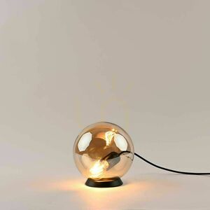 Stolní lampa s.luce Orb kouřové sklo 40 cm small 7