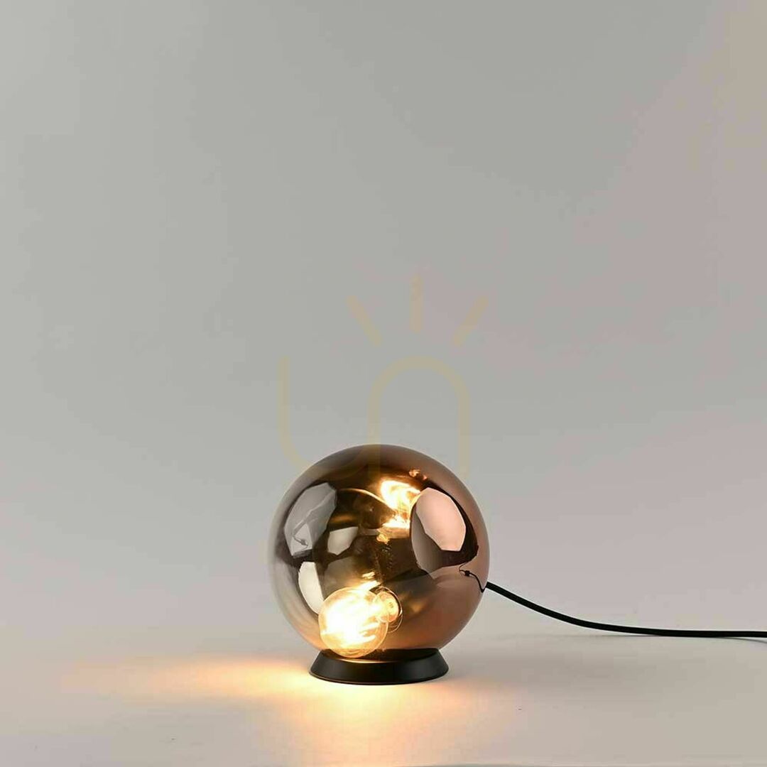 Pohled Stolní lampa s.luce Orb skleněná koule, průhledná, 20 cm, E27 Stolní lampa s.luce Orb skleněná koule, průhledná, 20 cm, E27