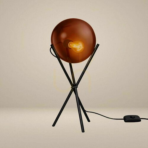 Kontrola Stolní lampa s.luce Orb Axis skleněná 20 cm 3 nohy