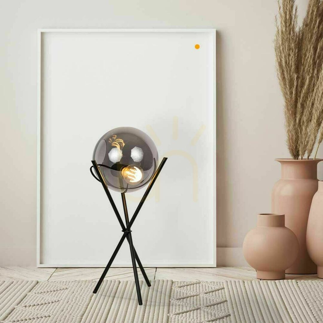 Kontrola Stolní lampa s.luce Orb Axis bílá a zlatá, skleněná, 20 cm, E27 Stolní lampa s.luce Orb Axis bílá a zlatá, skleněná, 20 cm, E27