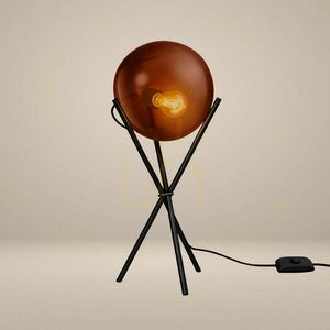 Stolní lampa s.luce Orb Axis bílá a zlatá, skleněná, 20 cm, E27 9 Stolní lampa s.luce Orb Axis bílá a zlatá, skleněná, 20 cm, E27 small 9