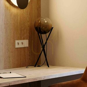 Stolní lampa s.luce Orb Axis černá skleněná 20 cm 7 Stolní lampa s.luce Orb Axis černá skleněná 20 cm small 7