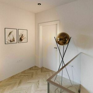 Stojací lampa s.luce Orb Axis skleněná koule 160 cm small 2