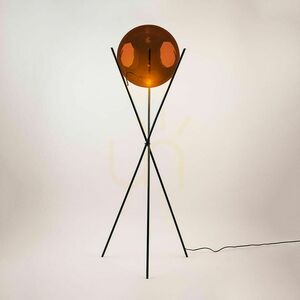 Stojací lampa s.luce Orb Axis měděná skleněná koule, 160 cm 12 Stojací lampa s.luce Orb Axis měděná skleněná koule, 160 cm small 12