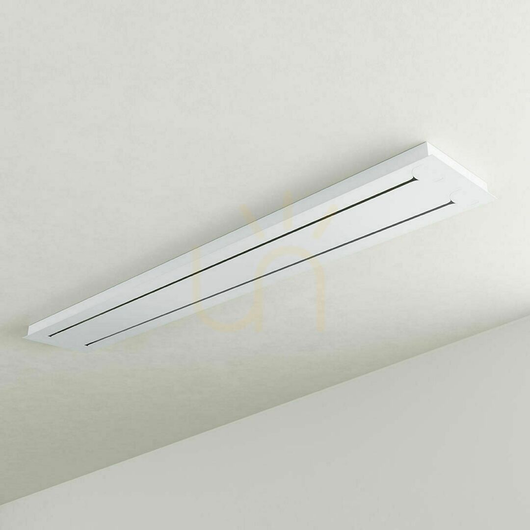 Zobrazit Přisazené stropní svítidlo s.luce Modular obdélníkové bílé kovové 120 cm Přisazené stropní svítidlo s.luce Modular obdélníkové bílé kovové 120 cm