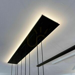 Přisazené stropní svítidlo s.luce Modular černé kovové obdélníkové 200 cm 3 Přisazené stropní svítidlo s.luce Modular černé kovové obdélníkové 200 cm small 3