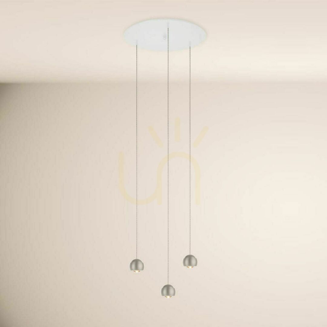 Náhled Závěsné LED svítidlo s.luce Beam 3, černé, 40 cm, 3000 K Závěsné LED svítidlo s.luce Beam 3, černé, 40 cm, 3000 K