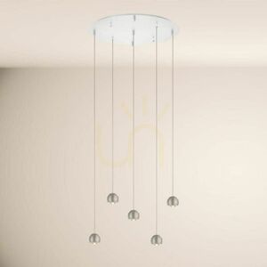 Závěsné LED svítidlo s.luce Beam 3 světla stříbrné 40 cm stmívatelné 14 Závěsné LED svítidlo s.luce Beam 3 světla stříbrné 40 cm stmívatelné small 14