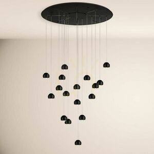 Závěsné LED svítidlo s.luce Beam XL Gallery černé 16 světel 80 cm 4 Závěsné LED svítidlo s.luce Beam XL Gallery černé 16 světel 80 cm small 4