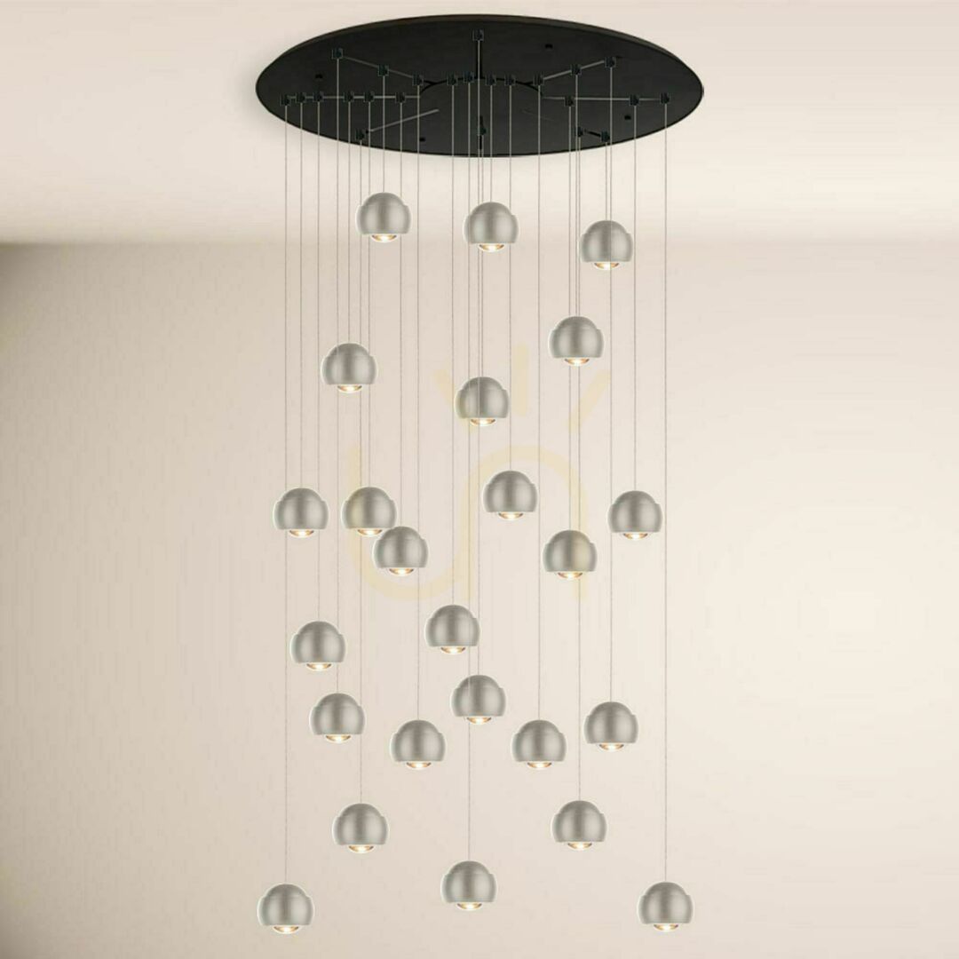 Kontrola Závěsné LED svítidlo s.luce Beam XL Gallery černé 16 světel 80 cm Závěsné LED svítidlo s.luce Beam XL Gallery černé 16 světel 80 cm