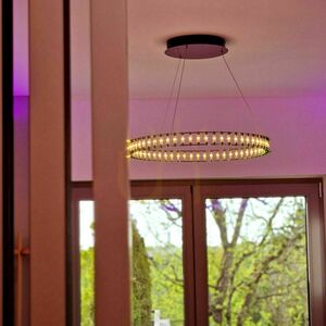 Závěsné LED svítidlo s.luce Atom Ring černé 100 cm stmívatelné 5 Závěsné LED svítidlo s.luce Atom Ring černé 100 cm stmívatelné small 5