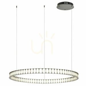 Závěsné LED svítidlo s.luce Atom Ring černé 100 cm stmívatelné 8 Závěsné LED svítidlo s.luce Atom Ring černé 100 cm stmívatelné small 8