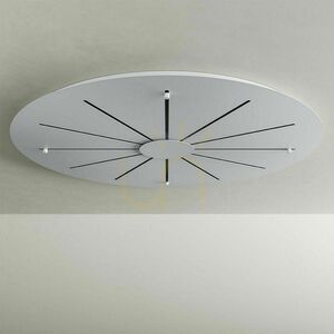 Lustr s.luce Fusion XXL LED kruhový bílý 8 světel 150 cm small 10