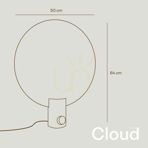 Stolní lampa s.luce Cloud černá kovová GU10 stmívatelná 54 cm 8 Stolní lampa s.luce Cloud černá kovová GU10 stmívatelná 54 cm small 8