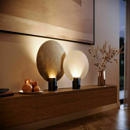 Kontrola Stolní lampa s.luce Cloud černá kovová GU10 stmívatelná 54 cm