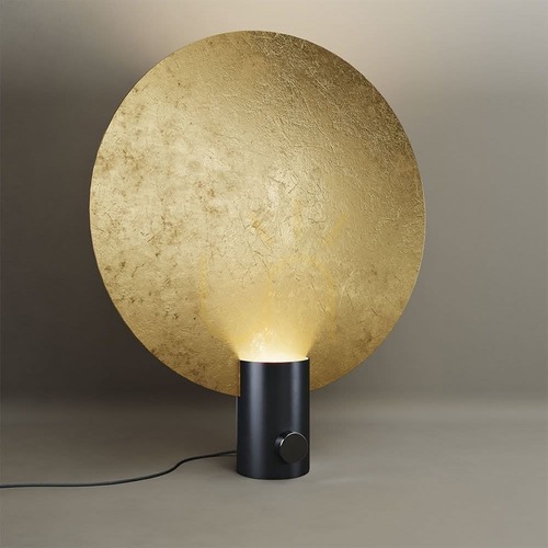 Kontrola Stolní lampa s.luce Cloud zlatá kovová GU10 stmívatelná 64 cm