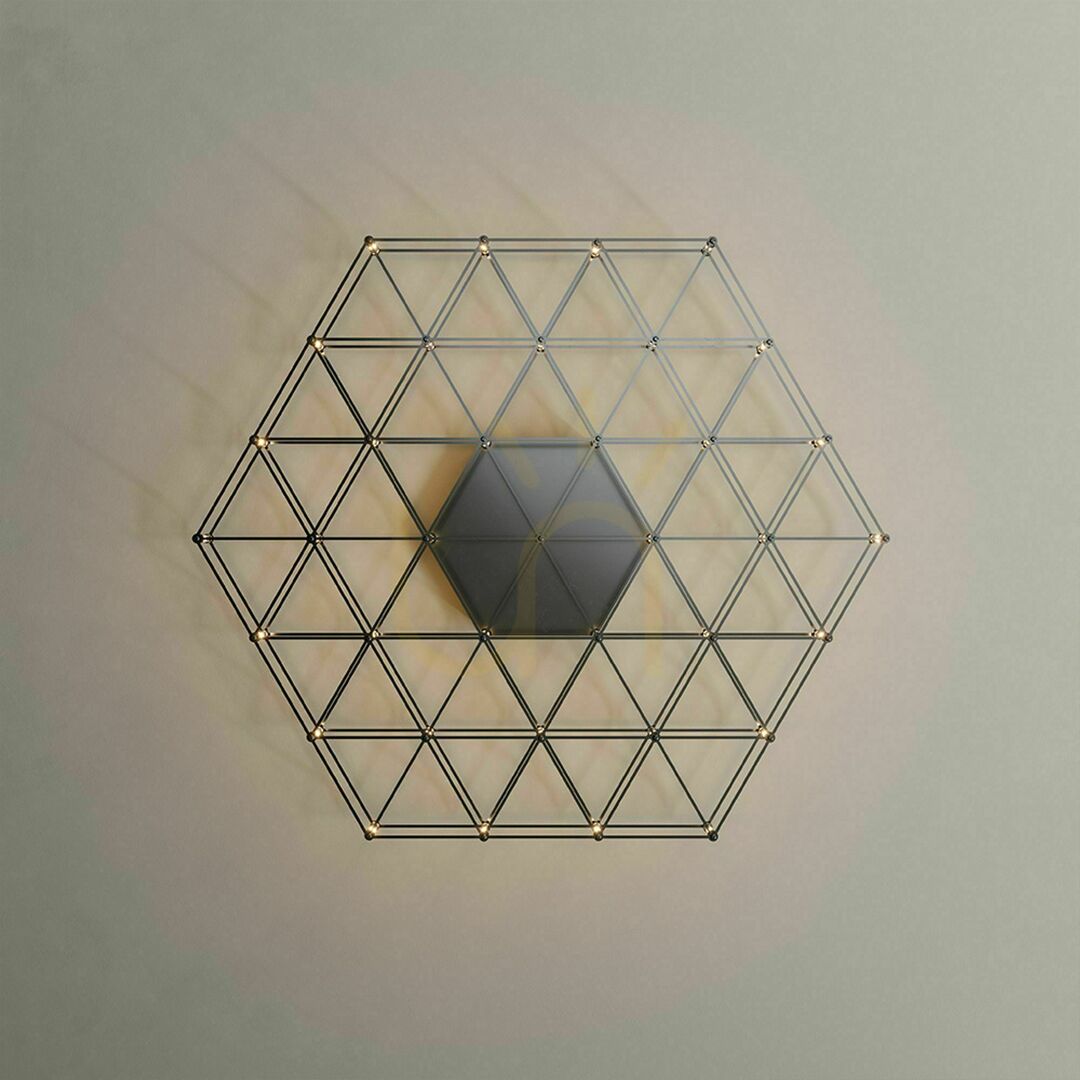 Náhled Přisazené stropní LED svítidlo s.luce Atom zlaté 60 cm, stmívatelné Přisazené stropní LED svítidlo s.luce Atom zlaté 60 cm, stmívatelné