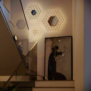 Přisazené stropní LED svítidlo s.luce Atom zlaté 60 cm, stmívatelné 0 Přisazené stropní LED svítidlo s.luce Atom zlaté 60 cm, stmívatelné small 0
