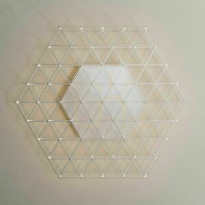 Stropní LED svítidlo s.luce Atom chrom 60 cm 3000 K small 9