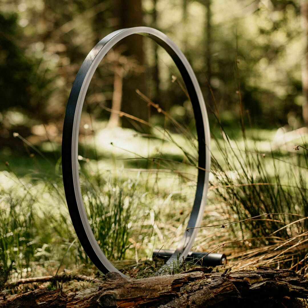 Pohled Stolní lampa s.luce Ring LED černá 60 cm dimmable kovová Stolní lampa s.luce Ring LED černá 60 cm dimmable kovová
