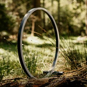 Stolní LED lampa s.luce Ring zlatá 60 cm kovová, stmívatelná small 6