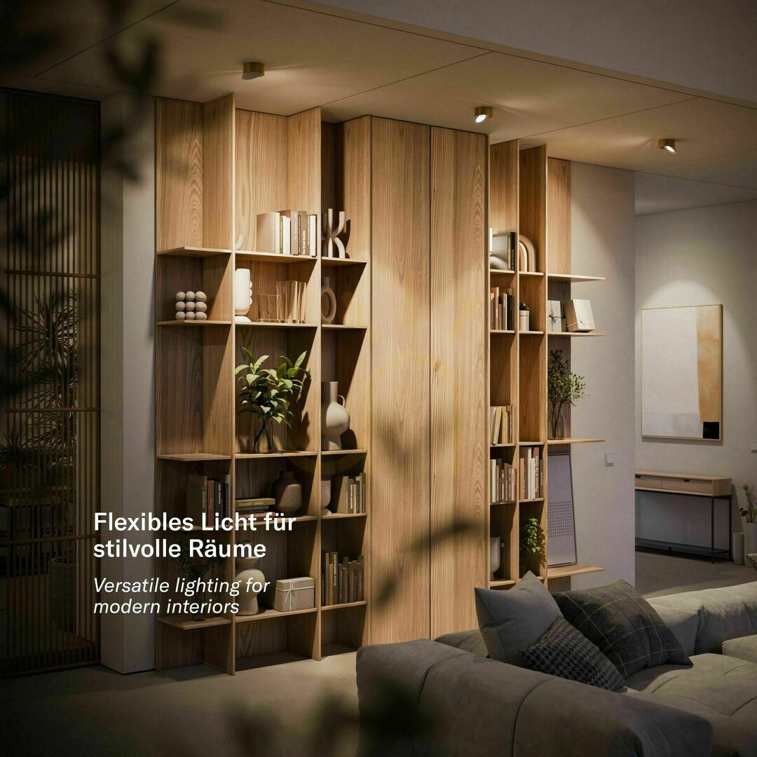 Zobrazit Stropní LED reflektor s.luce Santa Neo otočný a stmívatelný Stropní LED reflektor s.luce Santa Neo otočný a stmívatelný