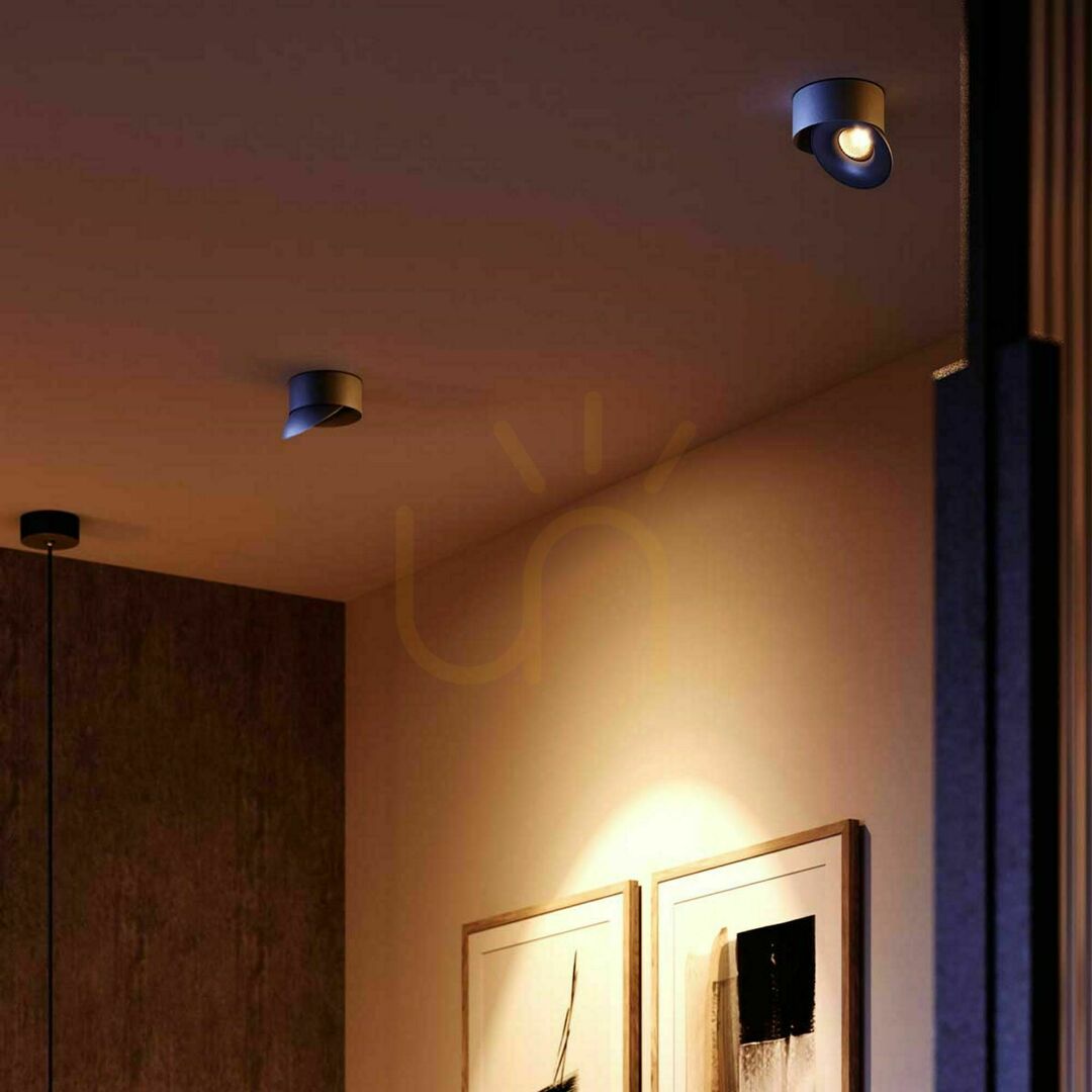 Kontrola Stropní LED reflektor s.luce Santa Neo černý 11W 4000K otočný stmívatelný Stropní LED reflektor s.luce Santa Neo černý 11W 4000K otočný stmívatelný