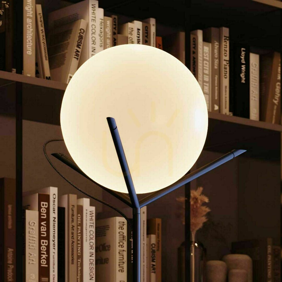 Pohled Stojací lampa s.luce Orb Poseidon sklo transparentní 170 cm E27 dimmable Stojací lampa s.luce Orb Poseidon sklo transparentní 170 cm E27 dimmable