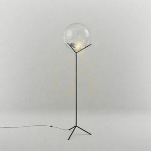 Stojací lampa s.luce Orb Poseidon skleněná koule 175 cm small 13