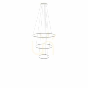 Závěsné LED svítidlo s.luce Ring Centric 3x zlaté, 3000 K, stmívatelné 12 Závěsné LED svítidlo s.luce Ring Centric 3x zlaté, 3000 K, stmívatelné small 12