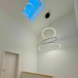 Závěsné LED svítidlo s.luce Ring Centric 3x zlaté, 3000 K, stmívatelné 5 Závěsné LED svítidlo s.luce Ring Centric 3x zlaté, 3000 K, stmívatelné small 5