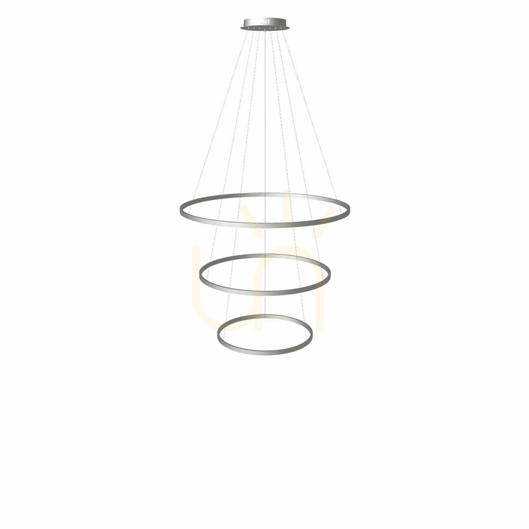 Zobrazit Závěsné LED svítidlo s.luce Ring 3 černé, kruhové, stmívatelné Závěsné LED svítidlo s.luce Ring 3 černé, kruhové, stmívatelné