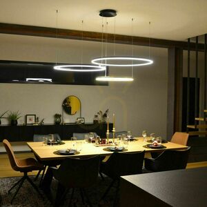 LED závěsné svítidlo s.luce Ring 3 zlaté 100/80/60 cm 5 LED závěsné svítidlo s.luce Ring 3 zlaté 100/80/60 cm small 5