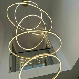 Závěsné svítidlo s.luce Ring Centric 5x LED zlaté kruhové stmívatelné 14 Závěsné svítidlo s.luce Ring Centric 5x LED zlaté kruhové stmívatelné small 14