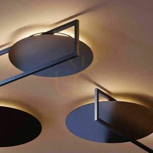 Přisazené stropní LED svítidlo s.luce Artus zlaté 40 cm 36 W stmívatelné 3 Přisazené stropní LED svítidlo s.luce Artus zlaté 40 cm 36 W stmívatelné small 3