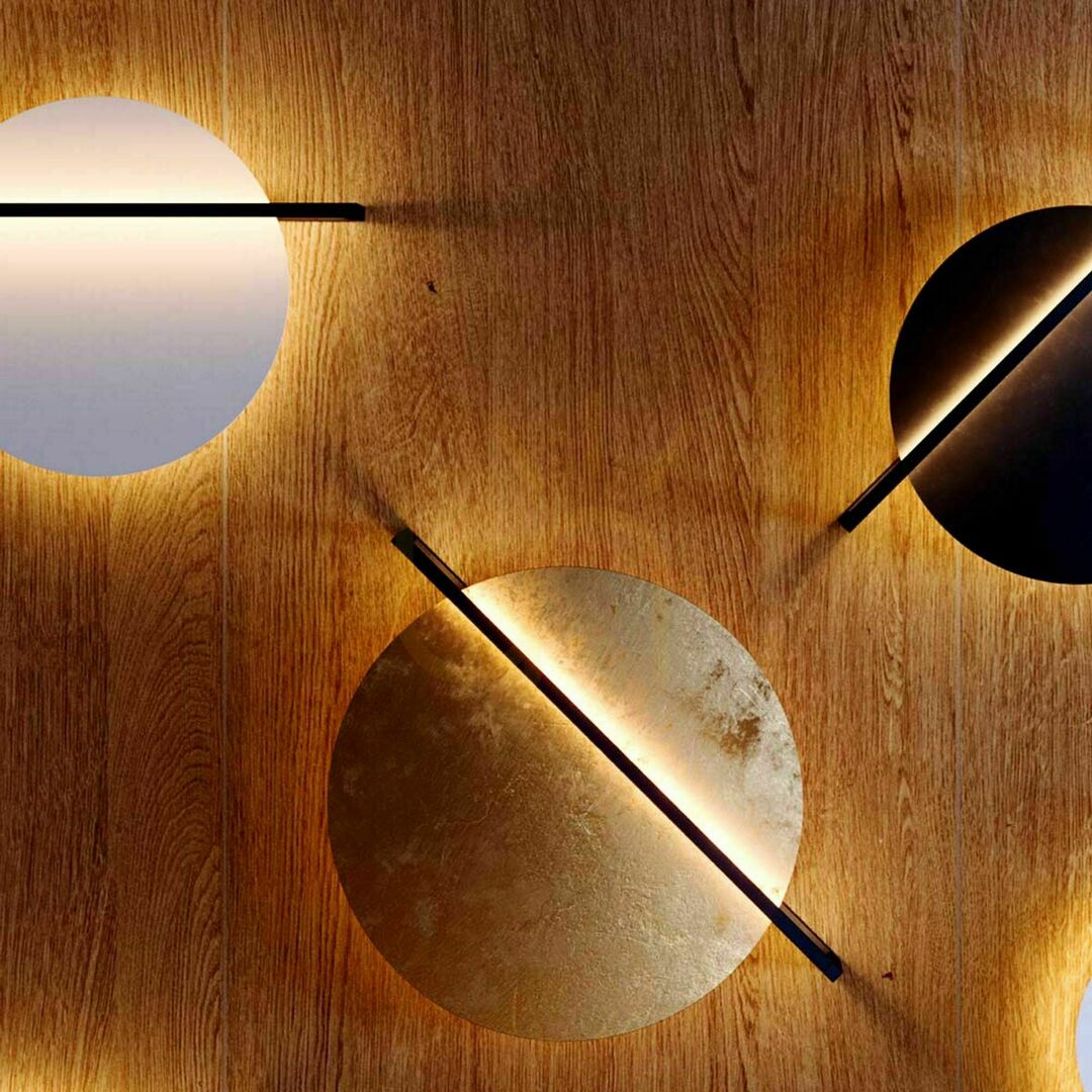 Zobrazit Přisazené stropní LED svítidlo s.luce Artus zlaté 40 cm 36 W stmívatelné Přisazené stropní LED svítidlo s.luce Artus zlaté 40 cm 36 W stmívatelné