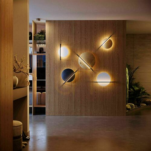 Kontrola LED stropní svítidlo s.luce Artus zlaté 50 cm kruhové LED stmívatelné 3000 K