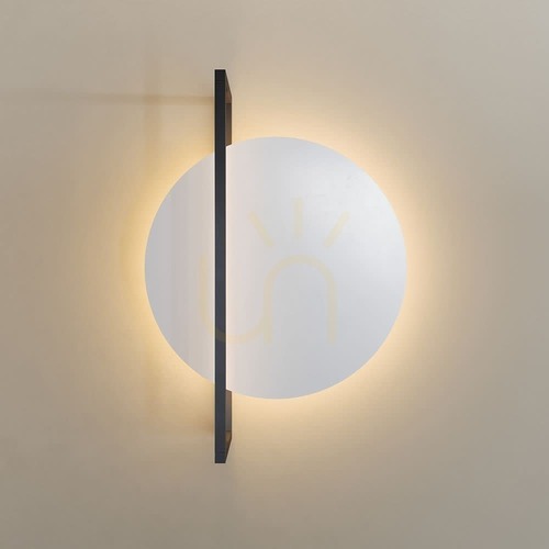 Kontrola Stropní LED svítidlo s.luce Artus bílé 40 cm kruhové síťové 3000 K dımné