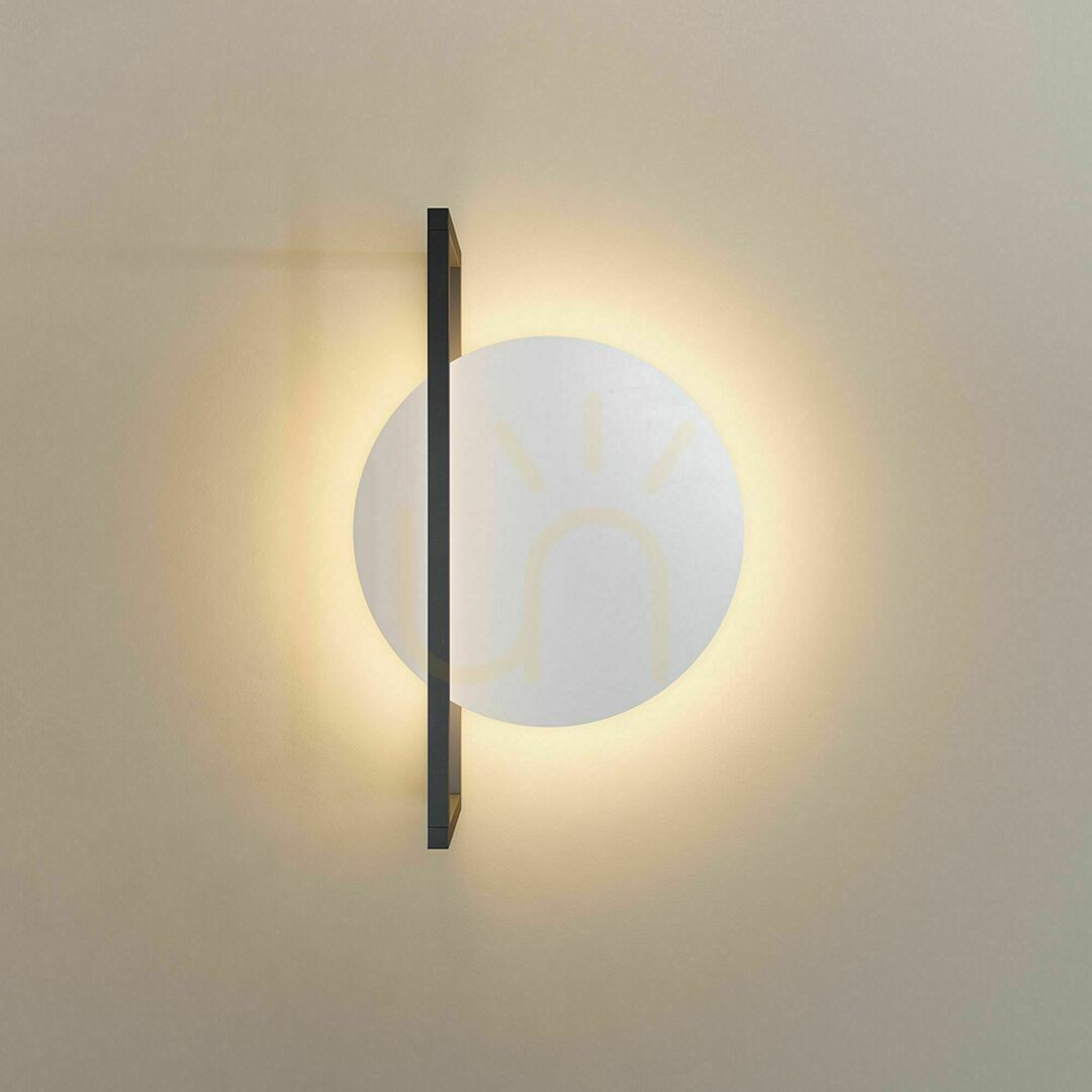 Náhled Stropní LED svítidlo s.luce Artus černé 30 cm kruhové dimmable 3000 K Stropní LED svítidlo s.luce Artus černé 30 cm kruhové dimmable 3000 K