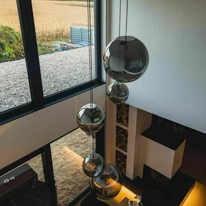 Lustr s.luce Orb 5ramenný bílý sklo kov 40 cm modulární galerijnífinal small 2
