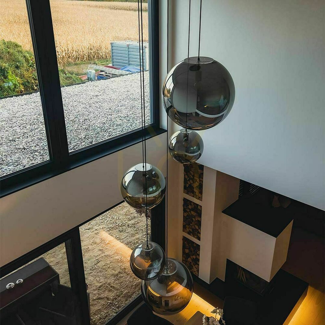 Náhled Lustr s.luce Orb 5ramenný modulární měděný sklo kov Lustr s.luce Orb 5ramenný modulární měděný sklo kov