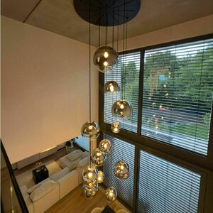 Lustr s.luce Orb černý skleněný kovový 12bodový modulární moderní 0 Lustr s.luce Orb černý skleněný kovový 12bodový modulární moderní small 0
