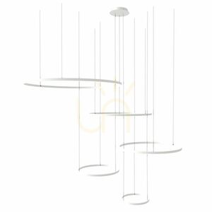 Lustr s.luce Ring LED 5x zlatý, kruhový, stmívatelný 12 Lustr s.luce Ring LED 5x zlatý, kruhový, stmívatelný small 12