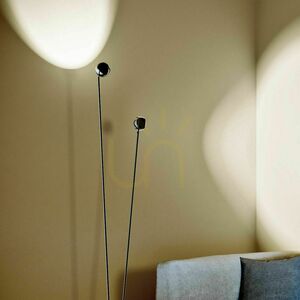 Stojací LED lampa s.luce Beam černá 145 cm s dotykovým stmívačem small 5