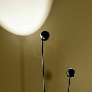 Stojací LED lampa s.luce Beam černá 145 cm s dotykovým stmívačem small 9