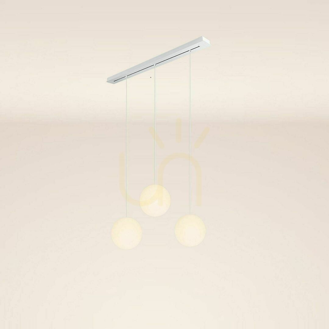 Náhled Lustr s.luce Orb 3x E27 sklo kouřové Ø 30 cm, závěsný osvětlení pro jídelnu Lustr s.luce Orb 3x E27 sklo kouřové Ø 30 cm, závěsný osvětlení pro jídelnu