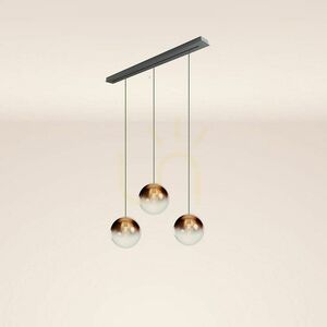 Lustr s.luce Orb 3x E27 sklo kouřové Ø 30 cm, závěsný osvětlení pro jídelnu 9 Lustr s.luce Orb 3x E27 sklo kouřové Ø 30 cm, závěsný osvětlení pro jídelnu small 9
