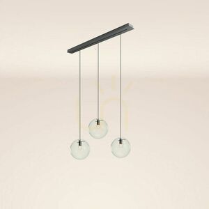Závěsné svítidlo s.luce Orb, kouřové sklo, 3x E27, Ø 30 cm small 5